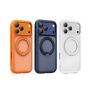 Keephone Monica Airbag Pro Matte Case with 360° Kickstand Ring | 4.5M SGS-Certified Drop Protection, MagSafe Compatible, Anti-Smudge, 4-Corner Cushion | iPhone 17 Series (MONICA AIRBAG PRO)