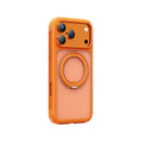 Keephone Monica Airbag Pro Matte Case with 360° Kickstand Ring | 4.5M SGS-Certified Drop Protection, MagSafe Compatible, Anti-Smudge, 4-Corner Cushion | iPhone 17 Series (MONICA AIRBAG PRO)
