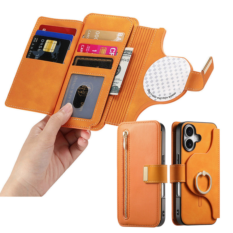 Universal Magnetic Detachable Flip Wallet Case (FLP)
