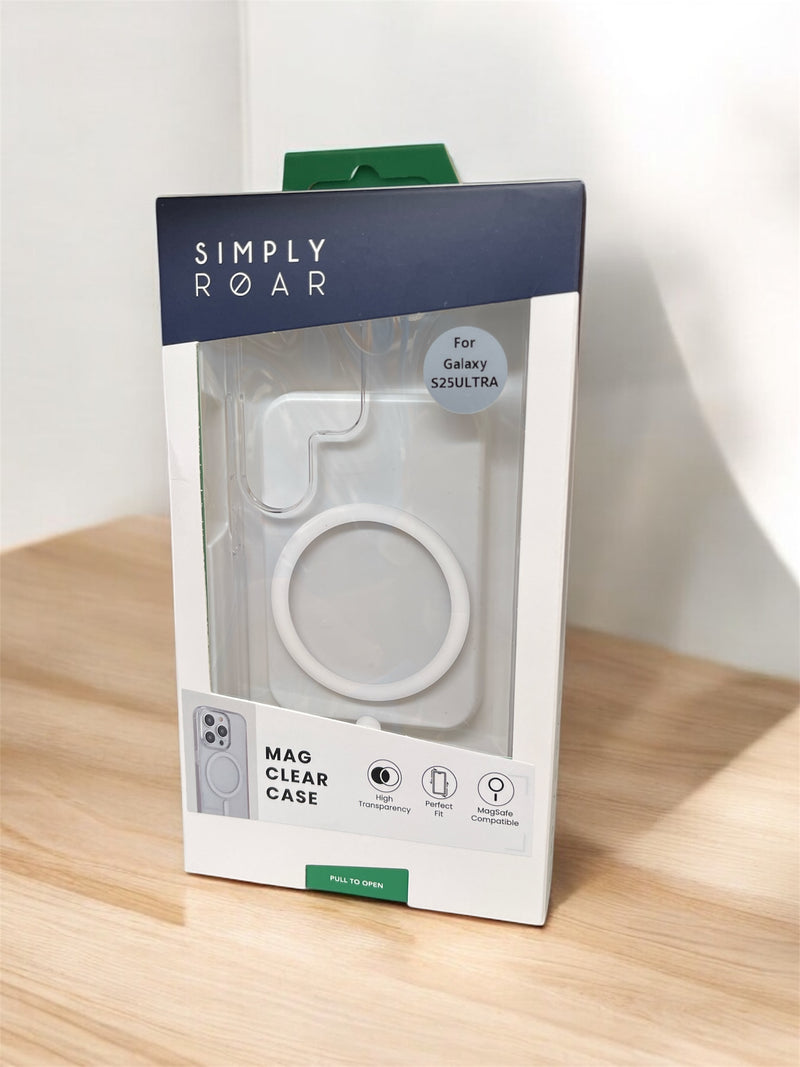 CLEARANCE: MagClear Magnetic Wireless Charging Clear Case (MAG)