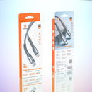 Super Fast Charging Cable with Reinforced Long Grip (X22) - 60W Type C to Type C