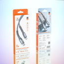 Super Fast Charging Cable with Reinforced Long Grip (X22) - 60W Type C to Type C (2 Meter)