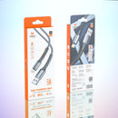 Super Fast Charging Cable with Reinforced Long Grip (X22) - 60W Type C to Type C