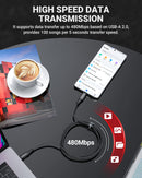 100W Super Durable Premium PD USB-C to USB-C Cable (C4-03)  2 Meter