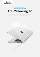 Keephone Vocoo Crystal Ultra Clear Case for MacBook | Ultra-Thin 1.3mm Hard Shell Cover (VOCOO)