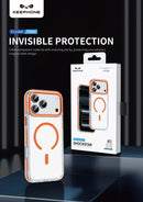 Keephone ShockStar 3M Drop Protection Ultra Clear Case | Anti-Yellowing, MagSafe Compatible | iPhone 17 Series (SHOCKSTAR)