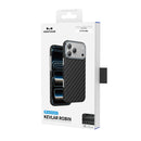 Keephone Robin Genuine Kevlar Case with Classic Stripe | 1500D Aramid Fiber & MagSafe Compatible | iPhone 17 Series (ROBIN)