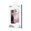Keephone Roseland Premium 3D Crystal Rose Case | MagSafe Compatible | iPhone 17 Series (ROSELAND)