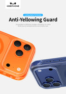 Keephone Monica Airbag Matte Case | 4.5M SGS-Certified Drop Protection, MagSafe Compatible, Anti-Smudge, 4-Corner Cushion | iPhone 17 Series (MONICA AIRBAG)