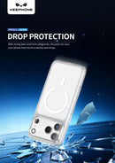 Keephone Combo 3-in-1 Ultimate Protection Kit | Anti-Yellowing MagSafe Clear Case, Screen Protector & Lens Guard | iPhone 17 Series (COMBO)