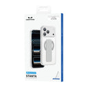 Keephone Stanta Anti-Scratch Matte Clear Case with Magnetic Leather Strap & Kickstand | Anti-Yellowing, MagSafe Compatible | iPhone 17 Series (STANTA)