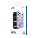 Keephone Iceland Premium Sparkling Glitter Case with 3D Diamond Shell Design | MagSafe Compatible | iPhone 17 Series (ICELAND)