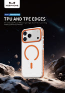 Keephone ShockStar 3M Drop Protection Ultra Clear Case | Anti-Yellowing, MagSafe Compatible | iPhone 17 Series (SHOCKSTAR)
