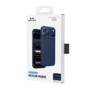 Keephone Robin Genuine Kevlar Case with Classic Stripe | 1500D Aramid Fiber & MagSafe Compatible | iPhone 17 Series (ROBIN)