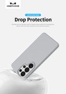 Keephone Lycucci Premium Liquid Silicone Leather Texture Case | MagSafe Compatible with Microfiber Lining - Galaxy S26 Ultra (Black) (LYCUCCI)