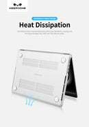 Keephone Vocoo Crystal Ultra Clear Case for MacBook | Ultra-Thin 1.3mm Hard Shell Cover (VOCOO)