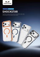 Keephone ShockStar 3M Drop Protection Ultra Clear Case | Anti-Yellowing, MagSafe Compatible | iPhone 17 Series (SHOCKSTAR)