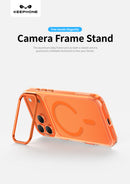 Keephone MagiCam Foldable Kickstand & Selfie Stick Case | Anti-Yellowing, MagSafe Compatible | iPhone 17 Series (MAGICAM)