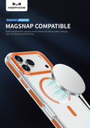 Keephone ShockStar 3M Drop Protection Ultra Clear Case | Anti-Yellowing, MagSafe Compatible | iPhone 17 Series (SHOCKSTAR)