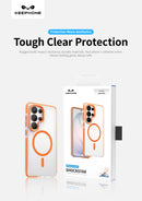 Keephone ShockStar Premium Shockproof Clear Case | MagSafe Compatible - Galaxy S26 Ultra (Black) (SHOCKSTAR)