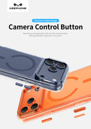 Keephone MagiCam Foldable Kickstand & Selfie Stick Case | Anti-Yellowing, MagSafe Compatible | iPhone 17 Series (MAGICAM)
