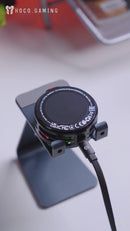 Magnetic Mobile Gaming AI Cooling Fan with RGB Light, 7300 RPM & Universal Clip (GA6)