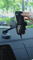 15W Wireless Charging Phone Holder for Windshield / Dashboard (D49)