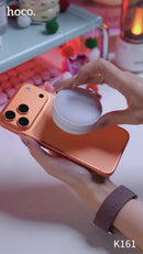 3-in-1 Magnetic LED Fill Light with Foldable Kickstand & Makeup Mirror, MagSafe Compatible (K161)