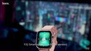 Pink Smart Watch w/ Call Feature, 3~5 Days Battery Life, IP67 Waterproofing, Menstrual Cycle Tracking for women (Y32)