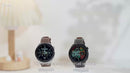 Smart Watch w/ Call Feature, IPX4 Waterproofing, 3~5 Days Battery Life, Genuine Leather Strap (Y35)