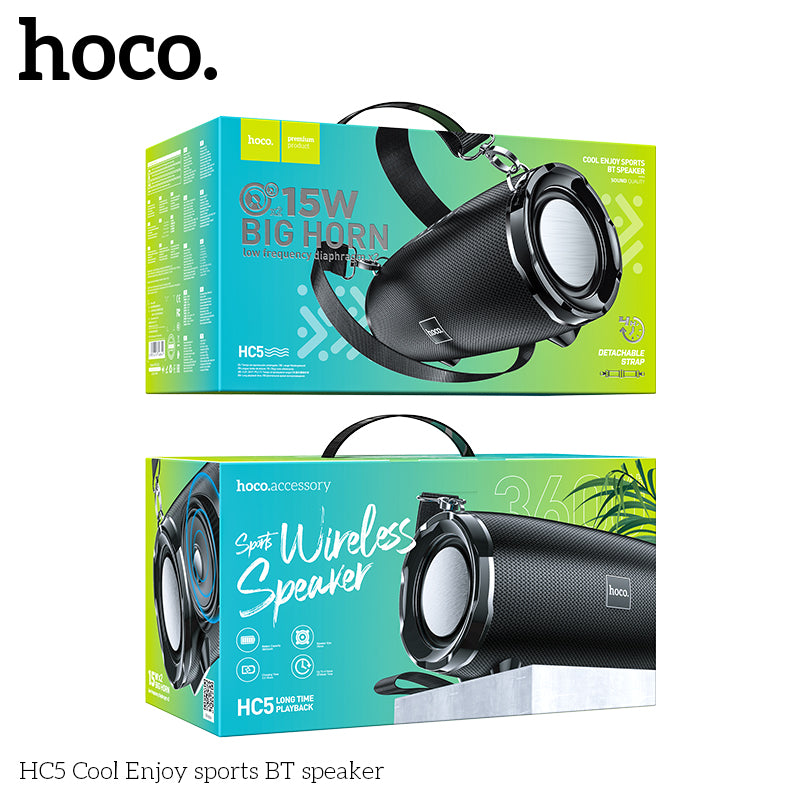 30W Premium Bluetooth Speaker (HC5) - Black