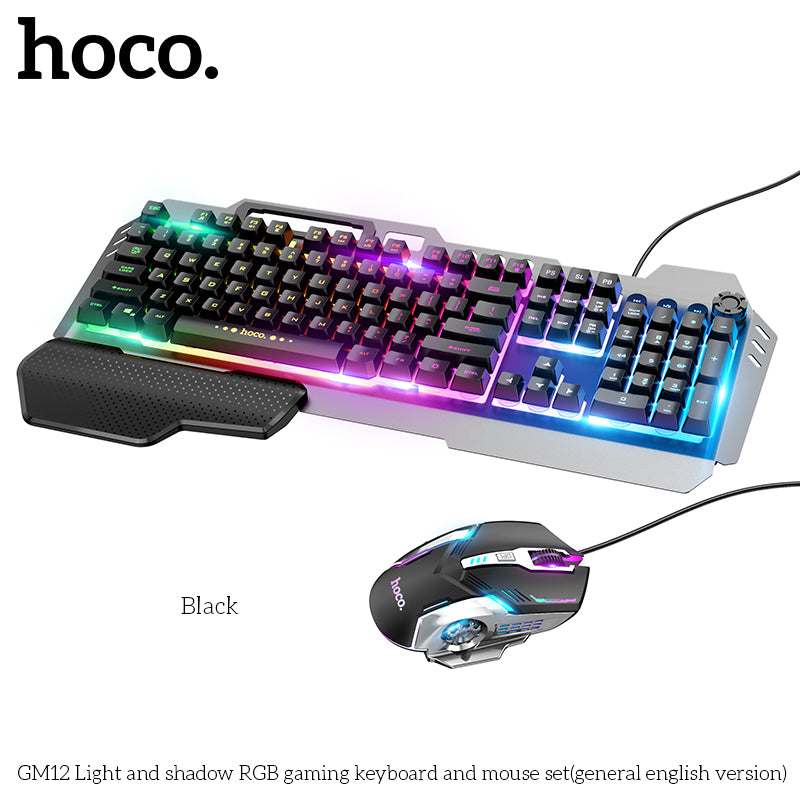 Mechanical Gaming Mouse & Keyboard Pack (GM12)