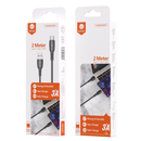 3A Fast & Safe Charge Cable w/ 2M & 3M (X5) - 2M Type C