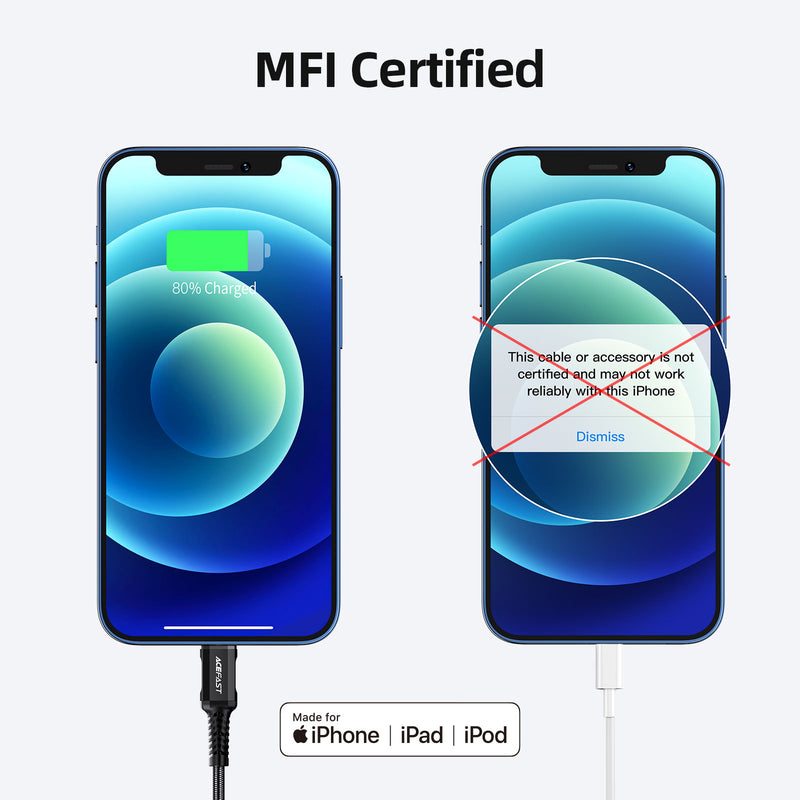 Super Durable Premium Data Cable (Apple MFI Certified) (C1)