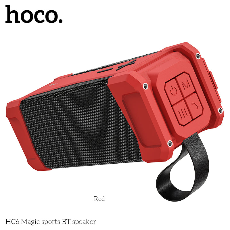 20W Premium Bluetooth Speaker (HC6) - Red