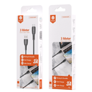 3A Fast & Safe Charge Cable w/ 2M & 3M (X5) - 3M  Micro USB (Black)