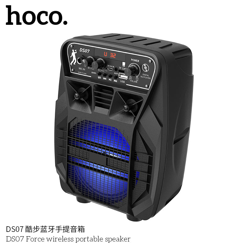 Bluetooth Speaker w/ Karaoke & Mic (DS07)