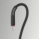 3 in 1 Fast Charge USB Cable - Black (X1)
