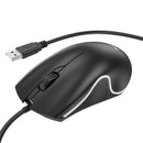 Wired Gaming Mouse w/ RGB Light (GM19)