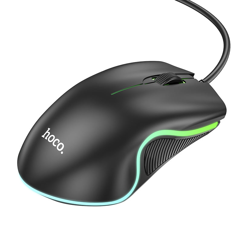 Wired Gaming Mouse w/ RGB Light (GM19)