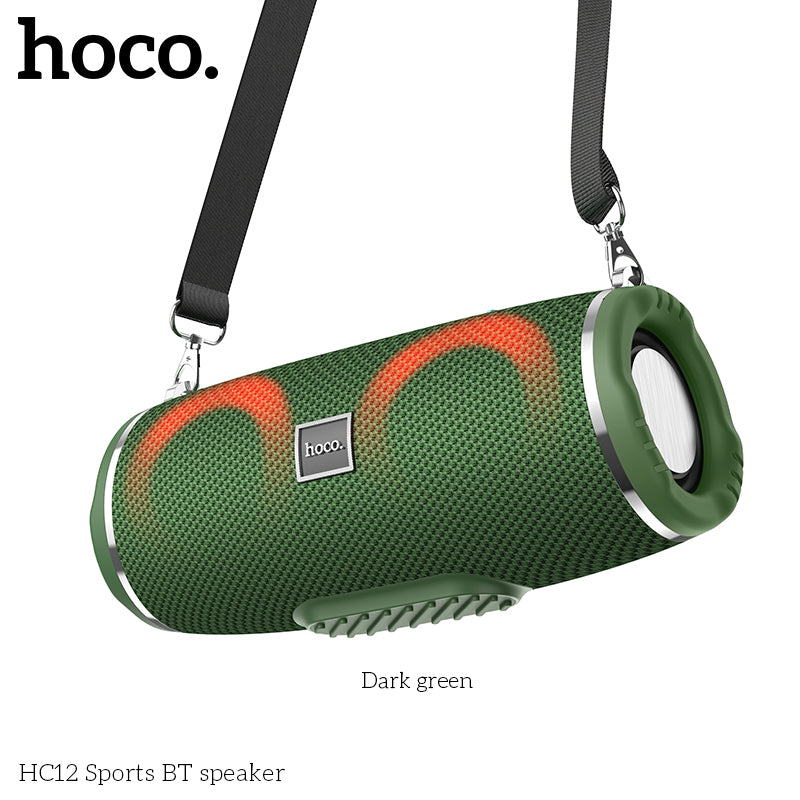 10W Premium Bluetooth Speaker w/ Light & Strap (HC12)