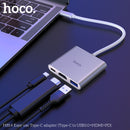 Type-C Hub to USB3.0 & HDMI & PD (HB14)