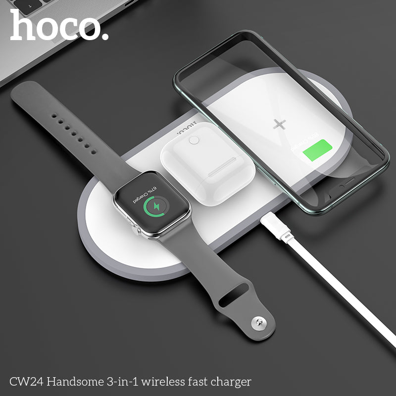 3 in 1 Wireless Fast Charger (CW24)
