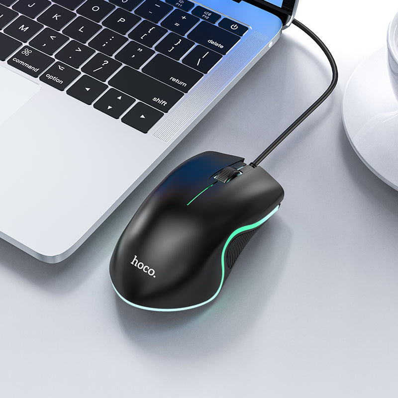 Wired Gaming Mouse w/ RGB Light (GM19)