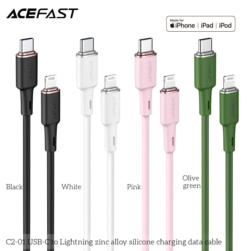 Zinc Alloy Soft Silicone Data Cable (C2)