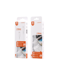 3A Fast & Safe Charge Cable w/ 2M & 3M (X5) - 3M iOS (White)