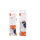 3A Fast & Safe Charge Cable w/ 2M & 3M (X5) - 2M iOS (White)