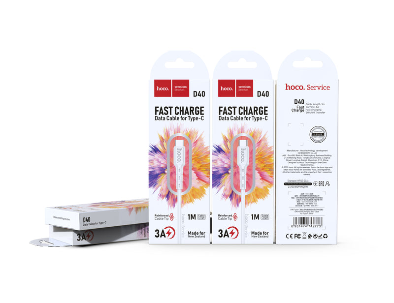 3A Fast Charge Data Cable (D40) - iOS