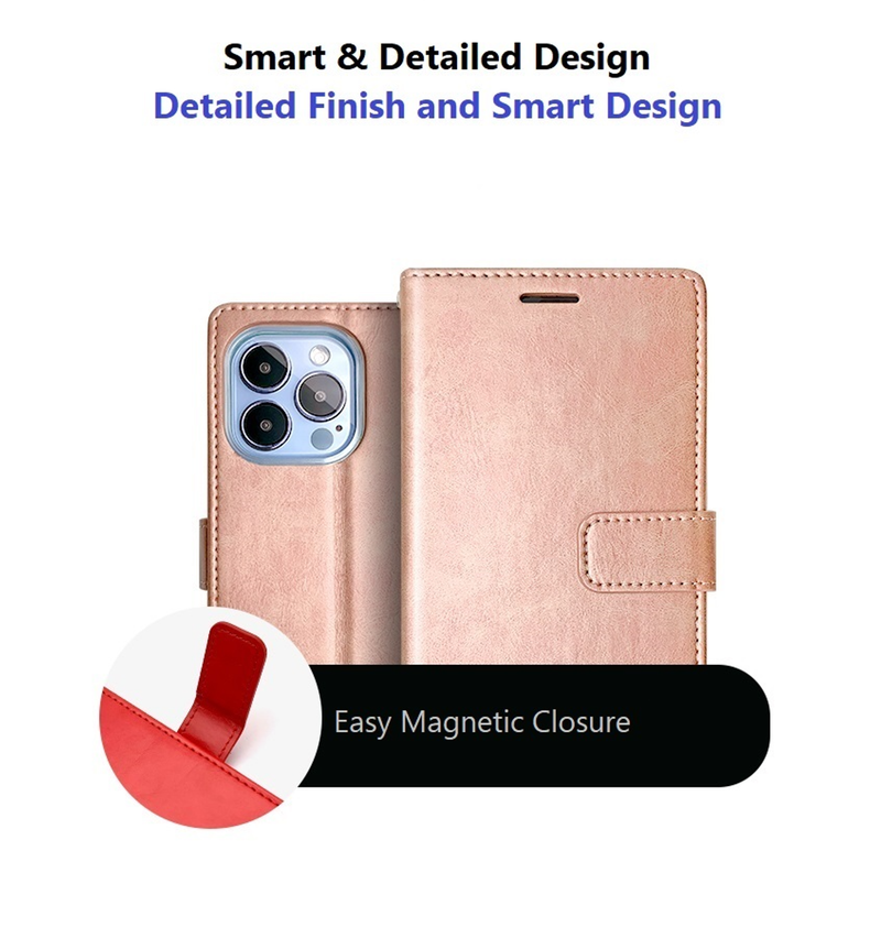 Noble Diary Wallet Case - Galaxy A13 (4G) (Black)