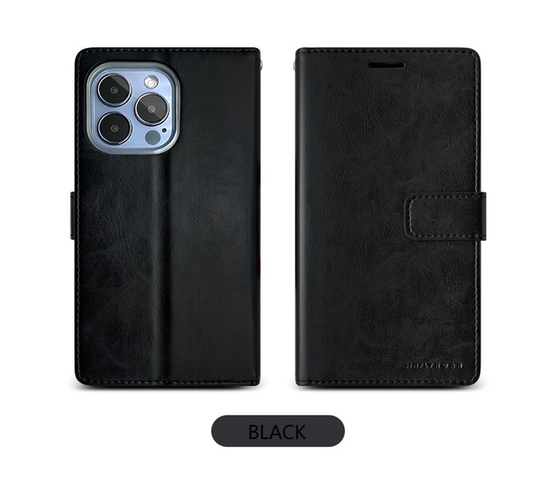 Noble Diary Wallet Case - iPhone XS MAX (Black)